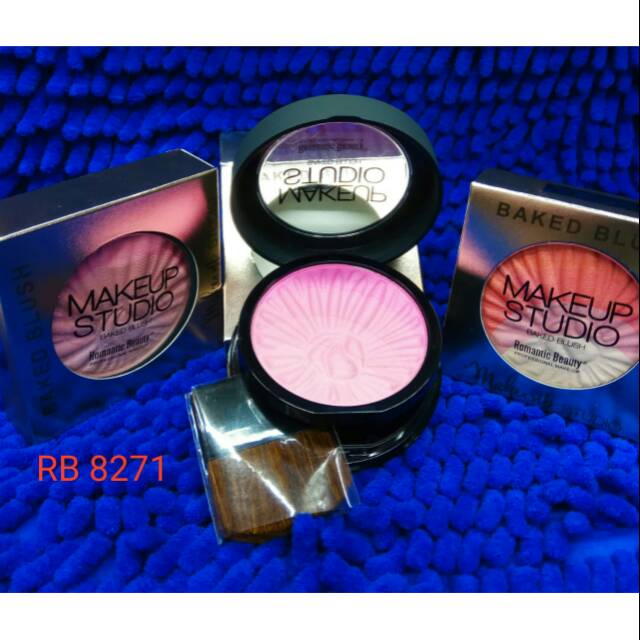 [6pcs] ROMANTIC BEAUTY BAKED BLUSH MAKEUP STUDIO