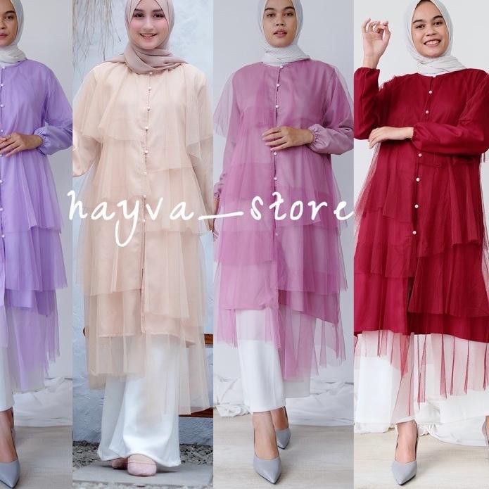 ☀ HALWA TUNIK TILE POLOS BUSUI ➾