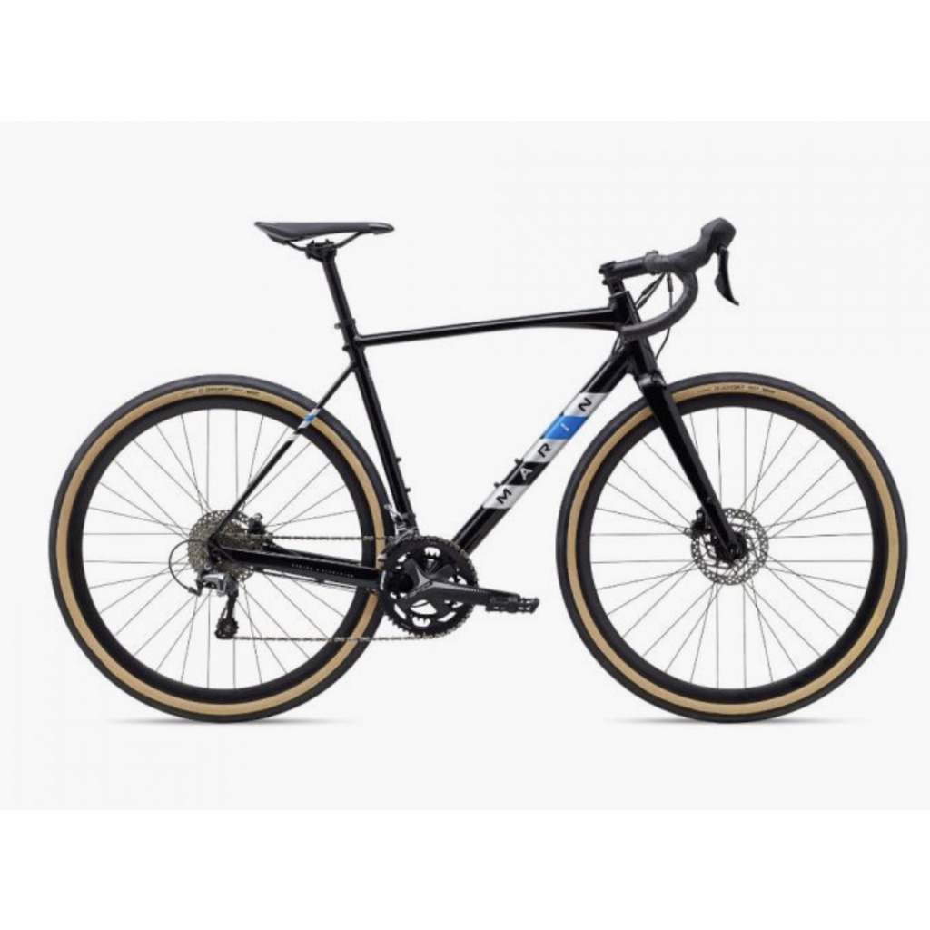 Fullbike Gravel Bike Marin Lombard 2 - Black - 49