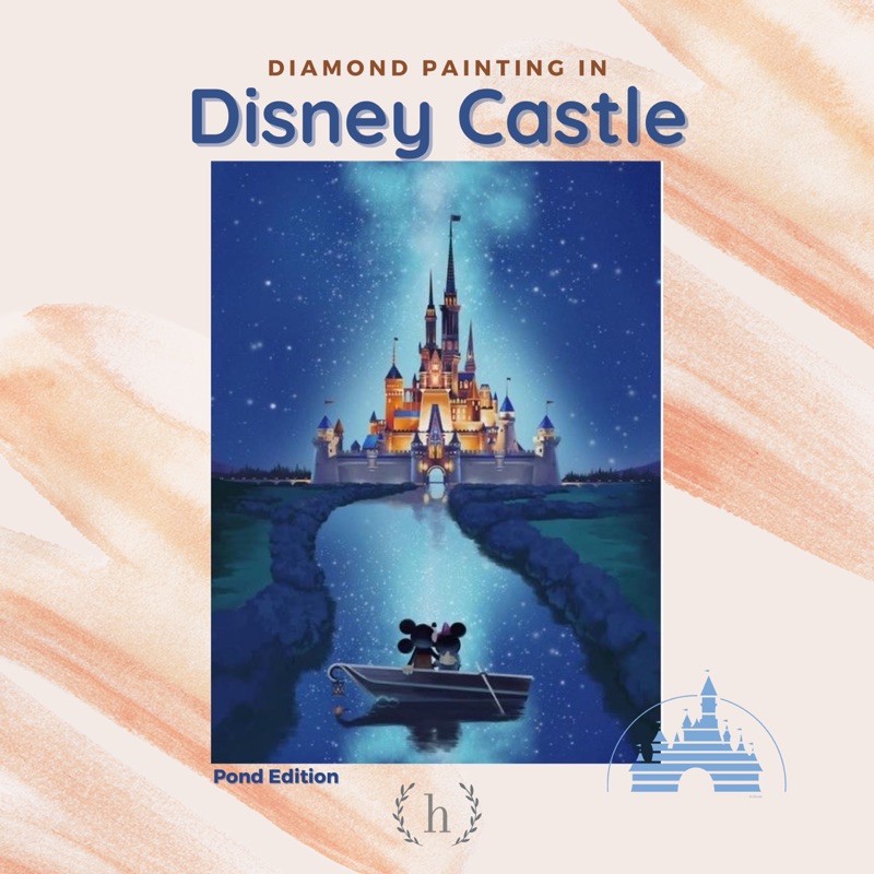 Disney Castle Pond Edition - DIY Diamond Painting Kit