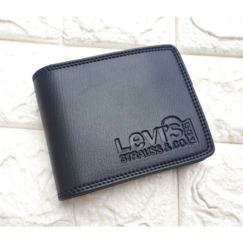 Dompet pria bahan kulit sintetis