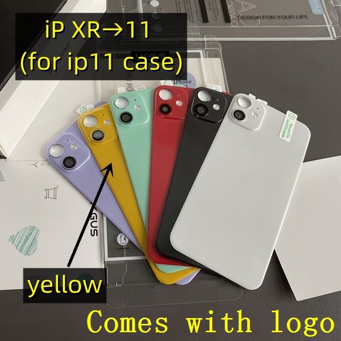 For iPhone XR changed to iPhone 12 Pro /iP 11 changed to iPhone 12 pro/iP 12 changed to iPhone 12pro /iP X/XS→11Pro camera fake back cover