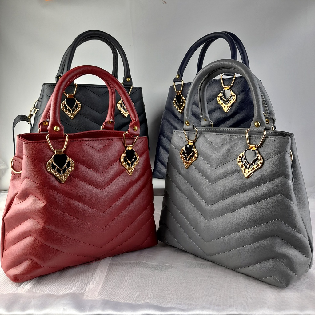 Tas Selempang Wanita Tenteng Sling Bag Lokal KT062 KT063 KT064