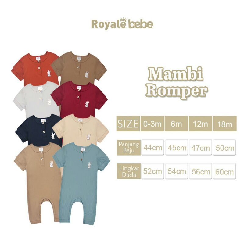 Sleepsuit Royale Bebe Daisy / Mambi Romper baby