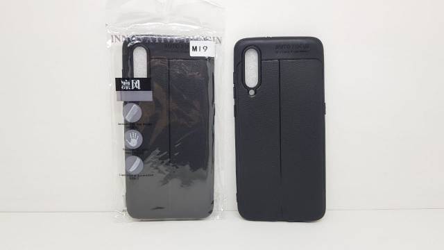 Auto Focus Xiaomi Mi 9 6.39 inchi Leather Soft Case Xiaomi 9 Auto Fokus Xiaomi Mi9 Motif Kulit Jeruk