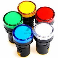 Pilot Lamp LED 22MM RED / GREEN / YELLOW / BLUE / WHITE 220V / 12V / 24V