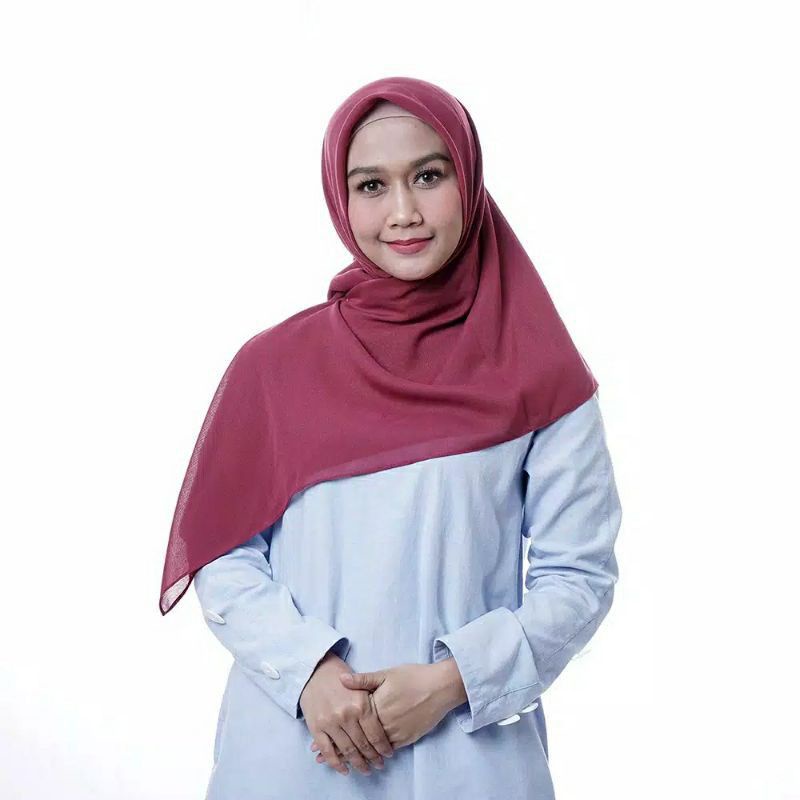 SISTA NADIR SCARF ZOYA_HIJAB SEGI EMPAT POLOS