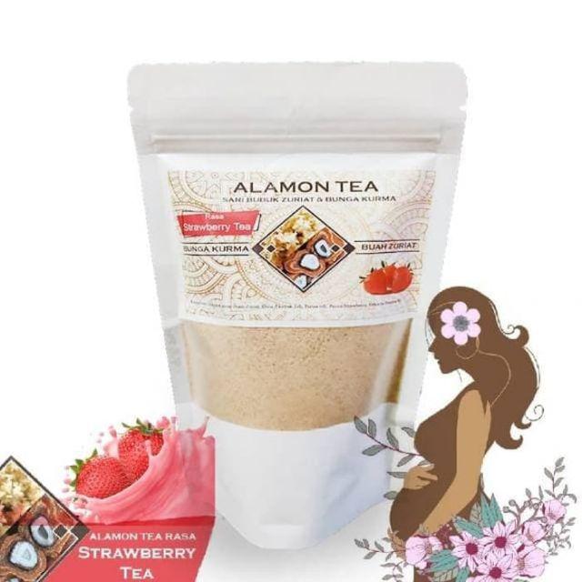 COD Beli 3 gratis 1 Promil Enak Zuriat Bubuk Kurma Madu Muda / Alamon Premium Program Hamil Tidak Eneg-Strawberry