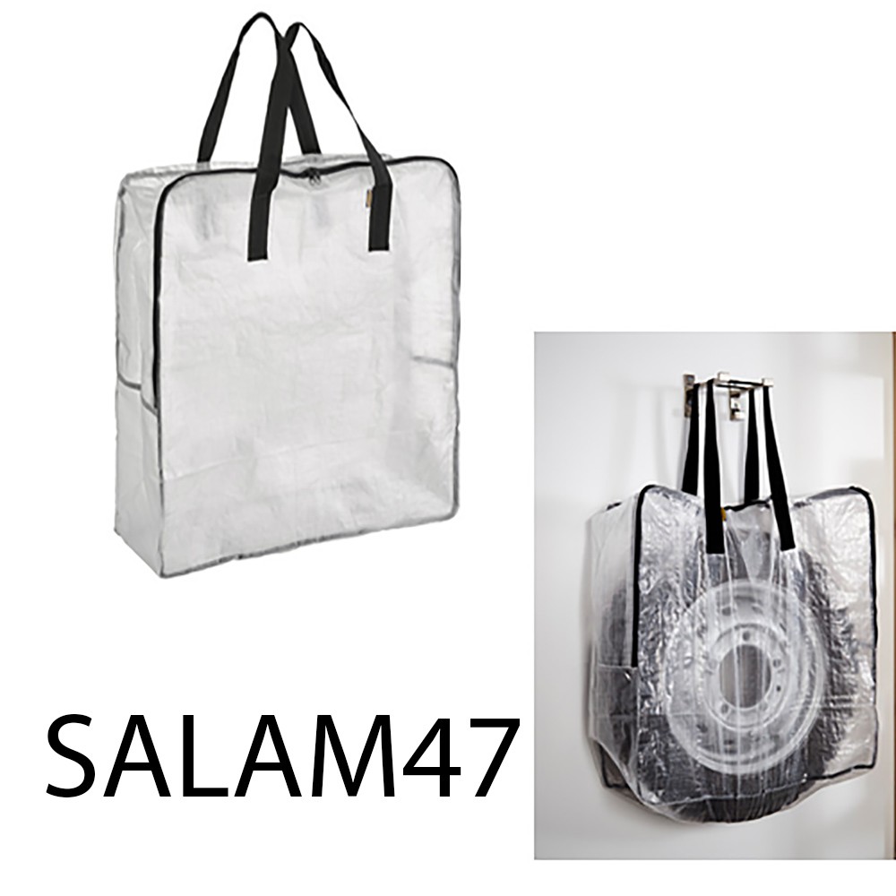 Tas penyimpanan Tas Plastik Besar kuat Serbaguna  / laundry bag / organizer bag transparan TAS PLAST