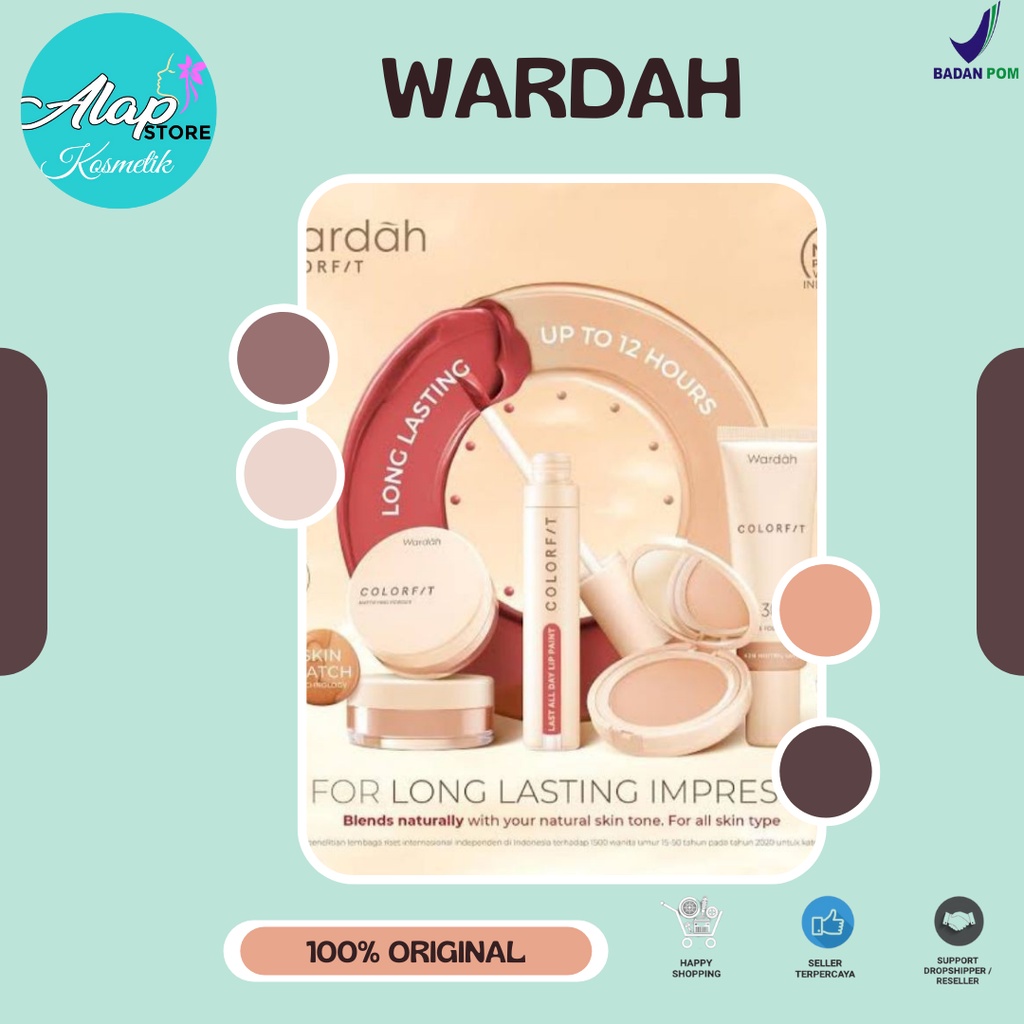 Wardah Colorfit Velvet Matte Lip Mousse - 4 g