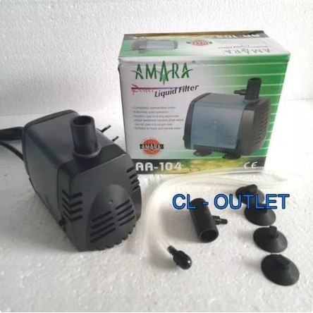 Amara Submersible Pump AA 104 - Pompa Kolam-Aquarium