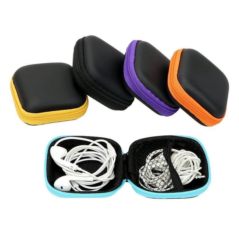 POUCH HEADSET HP PERSEGI - GROSIR UNITED SURABAYA