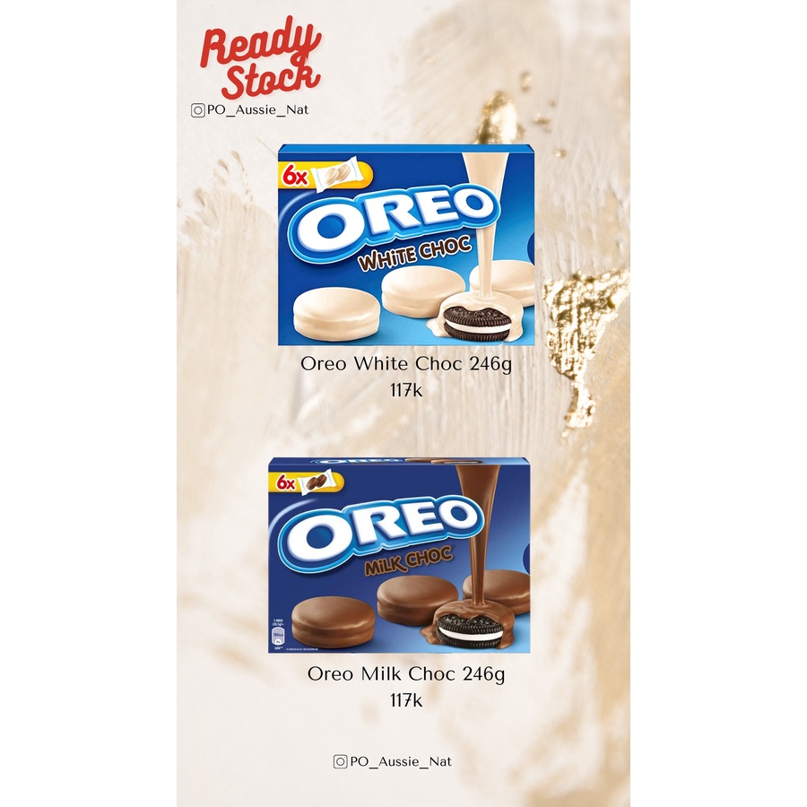 

Oreo White Choc|Oreo Milk Choc | Snack Import | Oreo Import