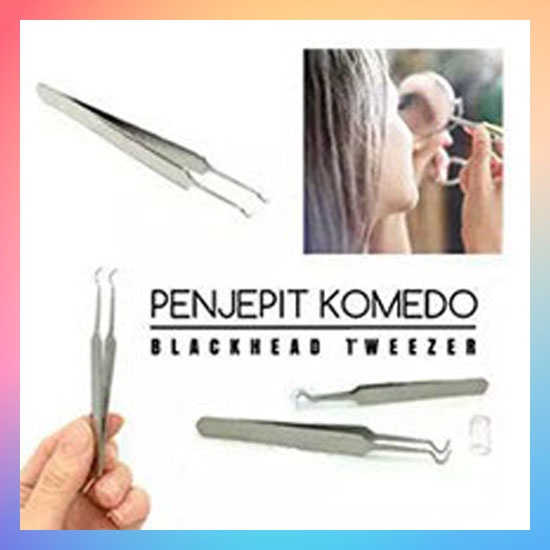 Alat Pencet Komedo / Pinset Pembersih Blackhead / Penjepit Komedo Acne