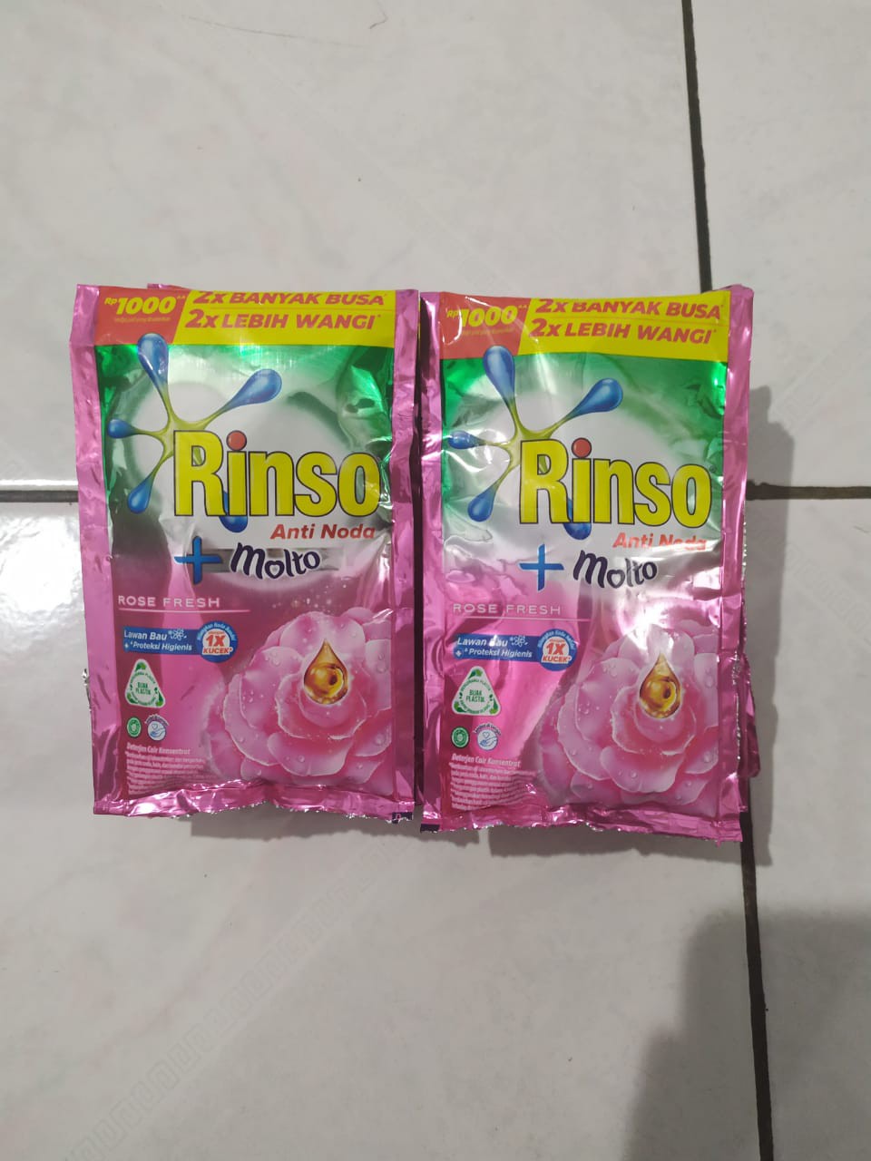 Rinso Cair 42ml Renceng Isi 12pc