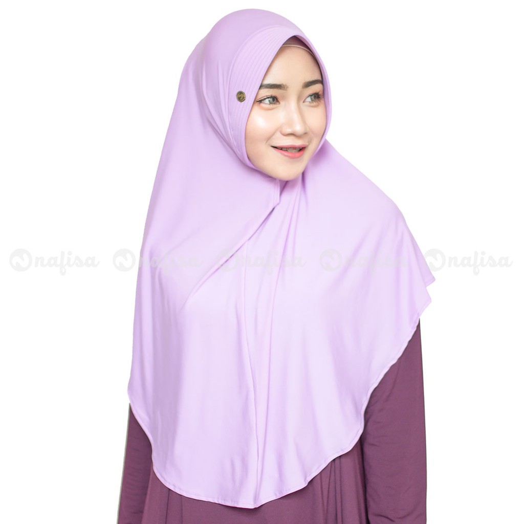 Jilbab Nafisa Fritania/Hijab Masker Instan/Kerudung Anti debu