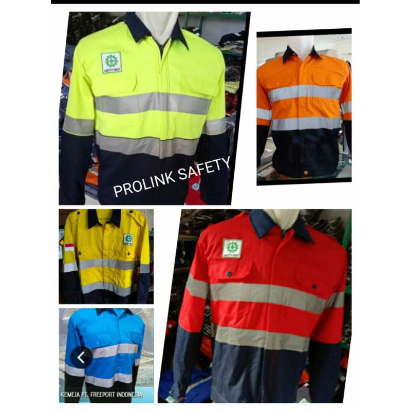 BAJU SAFETY PREMIUM 5 WARNA