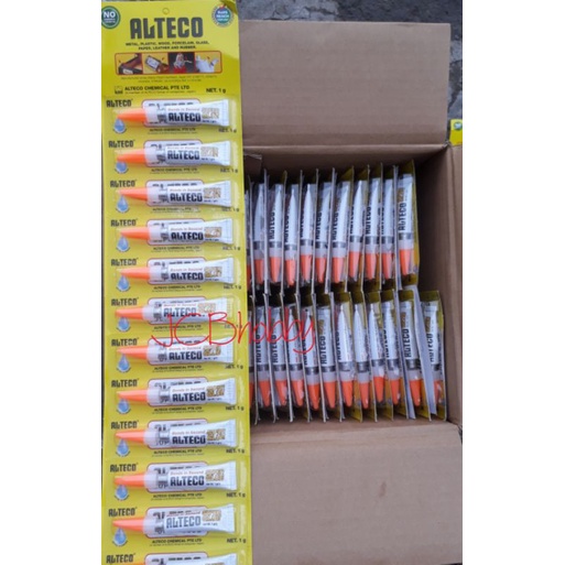 Lem Super Glue ALTECO 1g ASLI ORIGINAL