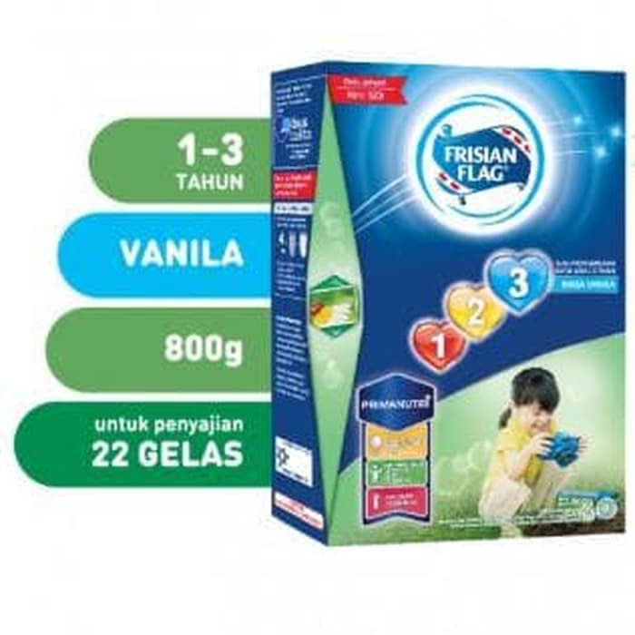 

FRISIAN FLAG 1 2 3 VANILA NEW BOX 800GR