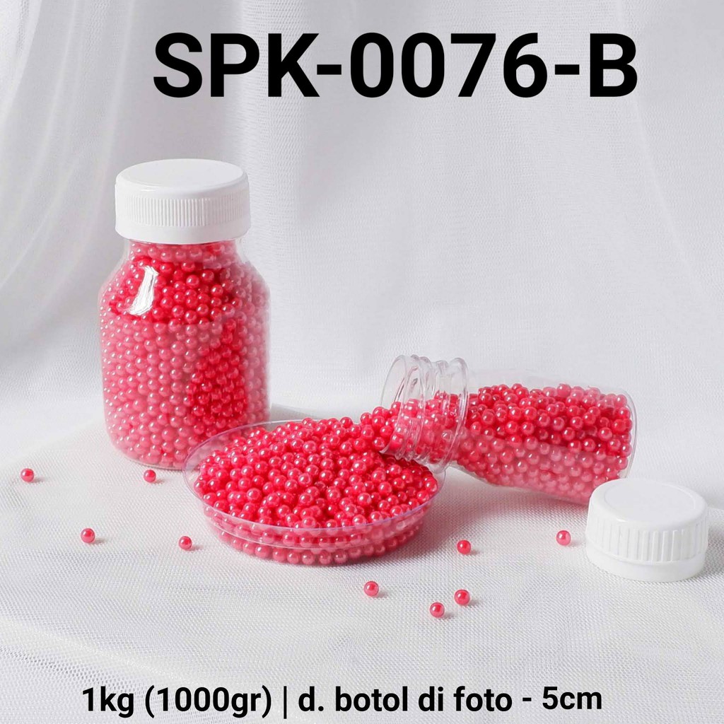 

SPK-0076-B Sprinkles sprinkle sprinkel 1kg 1 kg mutiara merah yamama baking grosir murah sprinkles cake dekorasi mutiara trimit decoration story sprinklestory sprinklesstory sprinkle story yamama baking