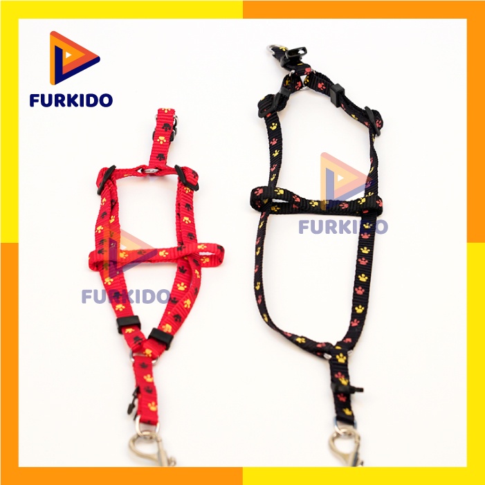 Richu Pet Harnest Leash / Tali Tuntun Anjing Kucing BO-1032-10