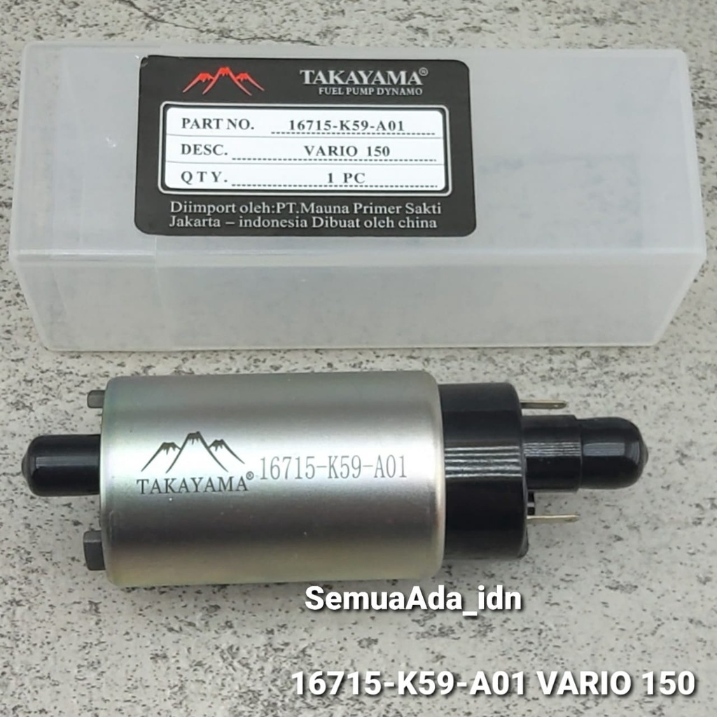 Jual Dinamo Pompa Bensin Rotak Fuel Pump Vario 125 / VARIO 150 FI
