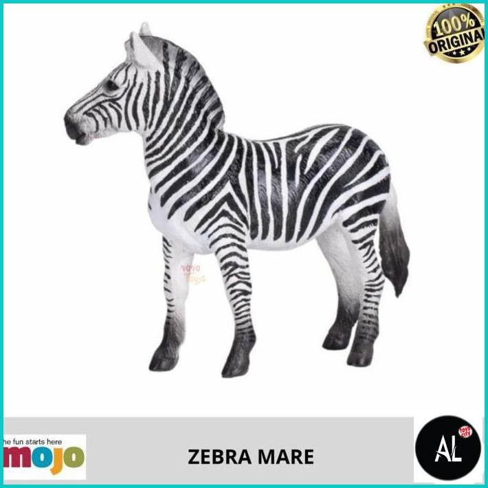 Al Mojo Fun Zebra Mare Collection Miniatur Hewan Zebra