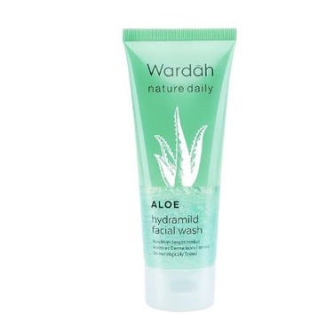 ^ KYRA ^ Wardah Facial Wash Foam Lightening Whip Foam Aloe Vera Nature Daily Pembersih Wajah