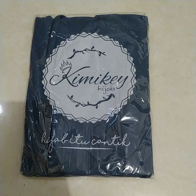 HIJAB INSTAN MAIDA ORI KIMIKEY HIJAB-Darkgrey