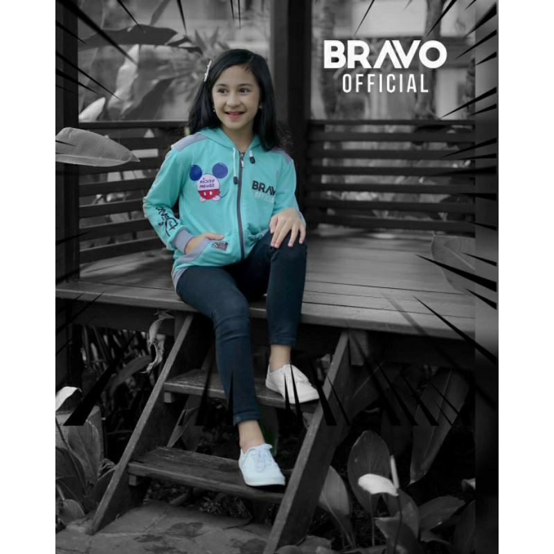 (COD)SWEATER TEENAGER BRAVO KIDS||SWEATER HOODIE JUNIOR BRAVO KIDS size 10-18