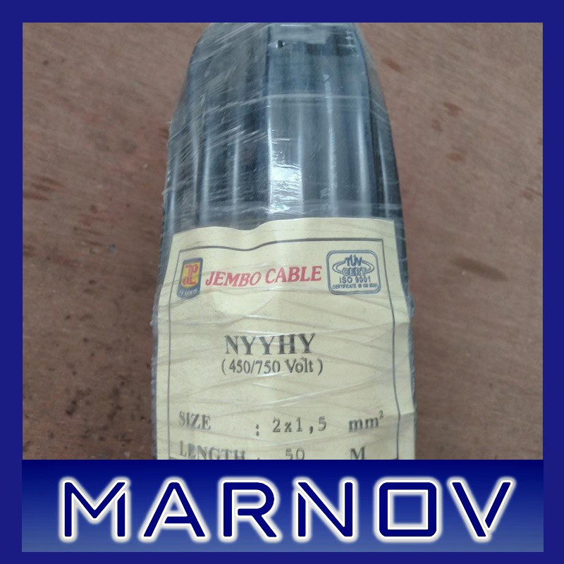 JEMBO NYYHY 2x1.5mm2 Kabel Per meter