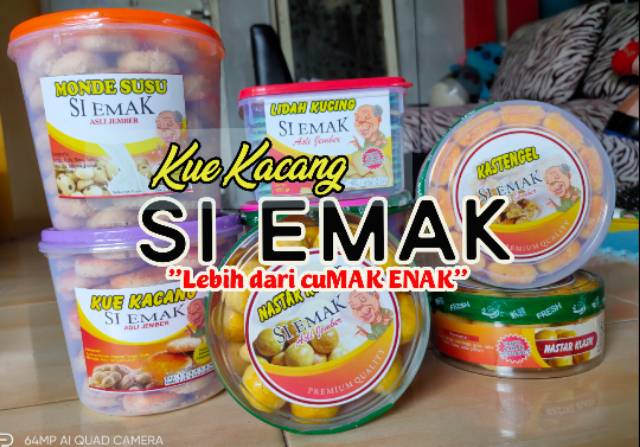 Kue kacang si emak varian keju