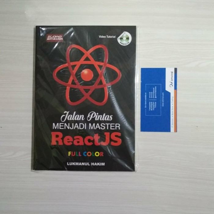 K40 - Buku Jalan Pintas Menjadi Master ReactJS Black And White