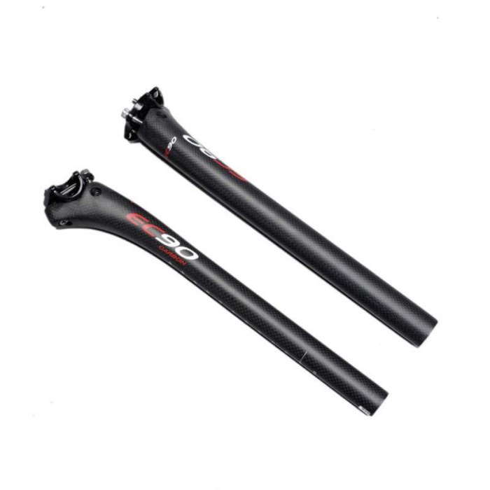 Seatpost Sepeda EC90 Full karbon 31,6x400mm