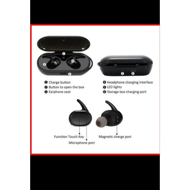 Handsfree Bluetooth  JBL / Handset JBL / Earphone JBL TWS 4 SPORT