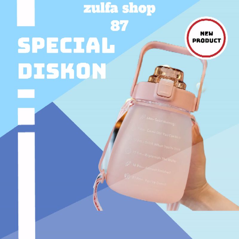 | BOTOL MINUM ANAK VIRAL FREE STICKER | BOTOL GEMOY LUCU 1,3 LITER