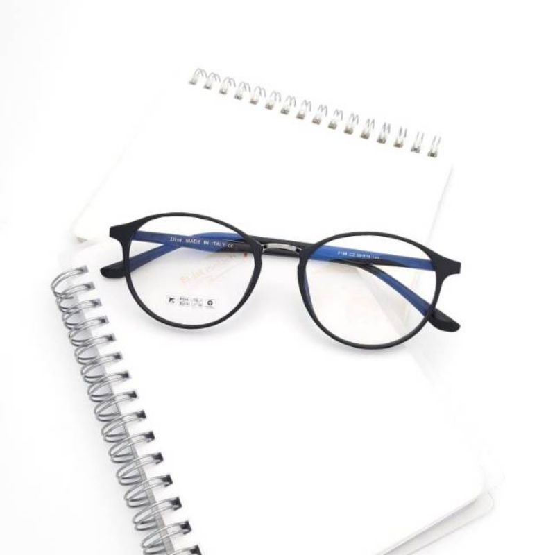 NEW kacamata normal antiradiasi oval pria dan wanita