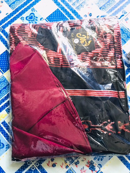 M-l-xl-xxl Batik Tunik Wanita Asj Sa Hrb026 Kenongo Pekalongan Sogan Tulis