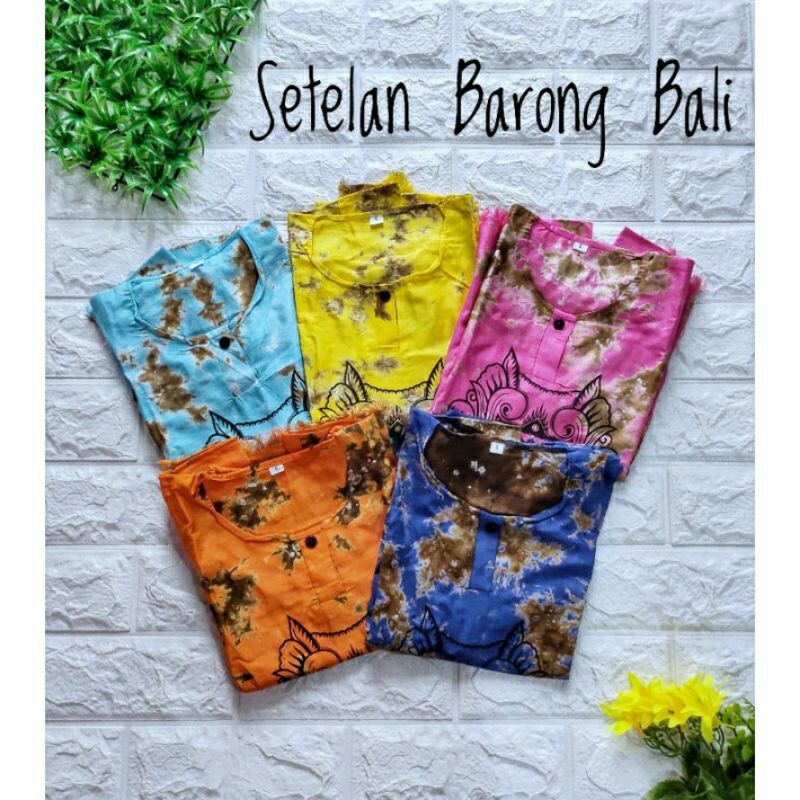 Setelan Baju Bali Anak Termurah / Baju Barong Bali Premium / Baju Barong Anak Premium