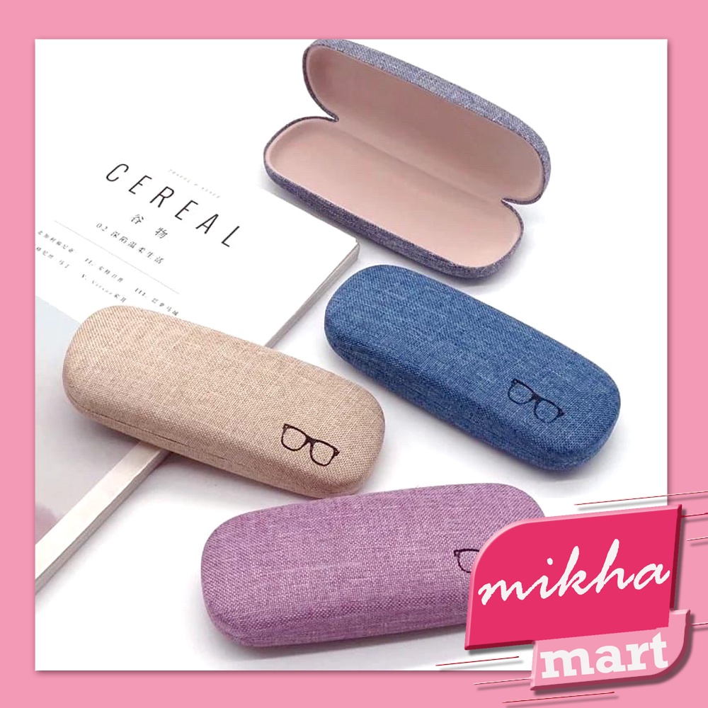 Tempat Kacamata Hardcase Cepuk Magnet SoftColor - MIKHAMART