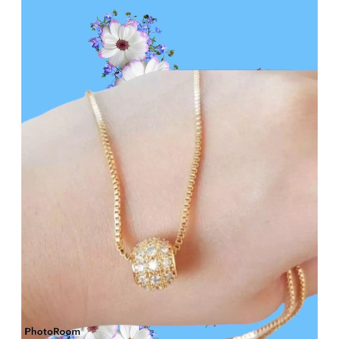 KALUNG TITANIUM LIONTIN  ASLI IMPOR AWET TIDAK KARAT