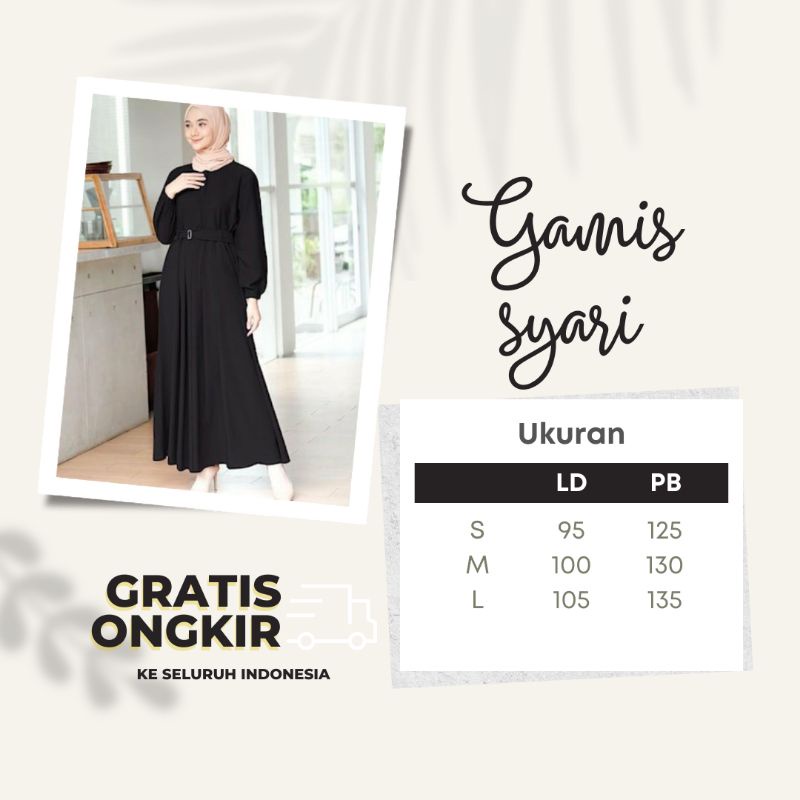 R.A - Prianka Maxy Gamis Muslim Wanita Modern Dress Maxi Gaun Kondangan Matt Ceruty Premium Fashion 