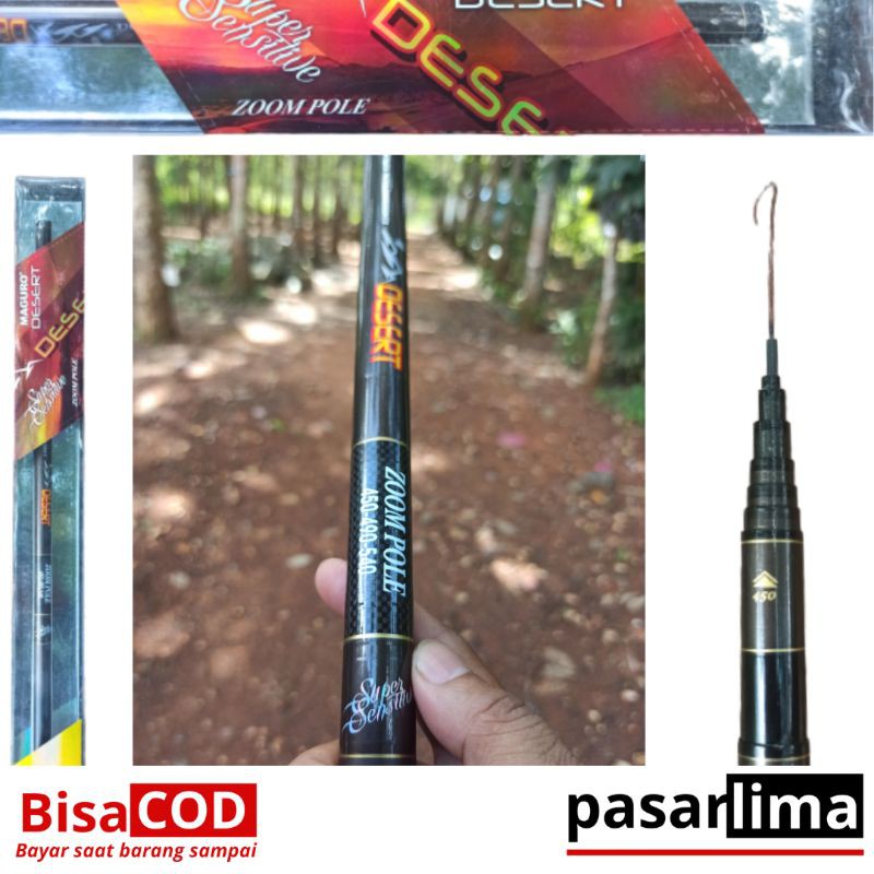 Joran pancing tegek MAGURO DESERT 540 Carbon