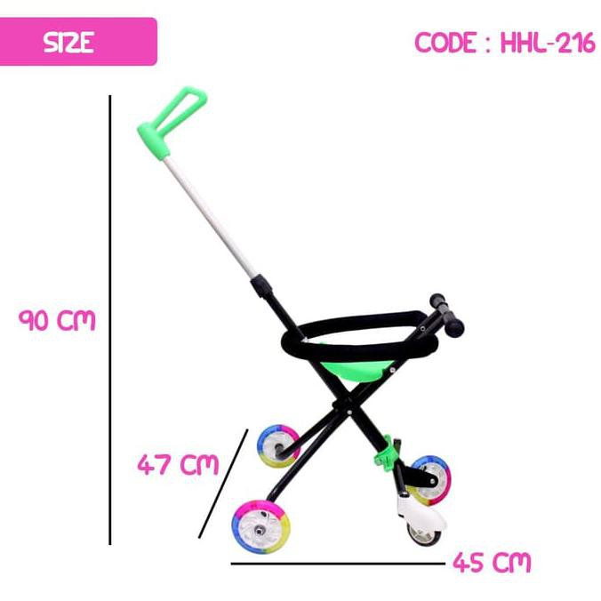 BABY STROLLER DORONGAN BAYI KERETA DORONG ANAK (HHL-216)