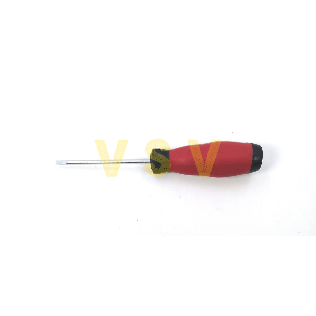 GESTAR Non Slip screwdriver (-)3.2x75mm Obeng gagang karet Obeng minus