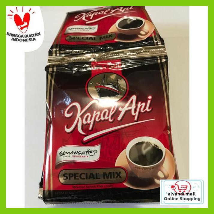 

57Ryr66- Kopi Kapal Api Spesial Mix 1 Renceng / 10 Sachet / Sashet / Saset / Pc T7Tfhty-