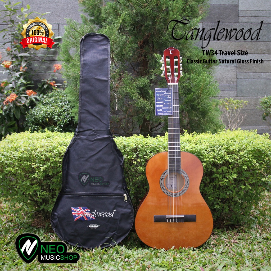 Tanglewood TW34 Travel Size Classic Guitar