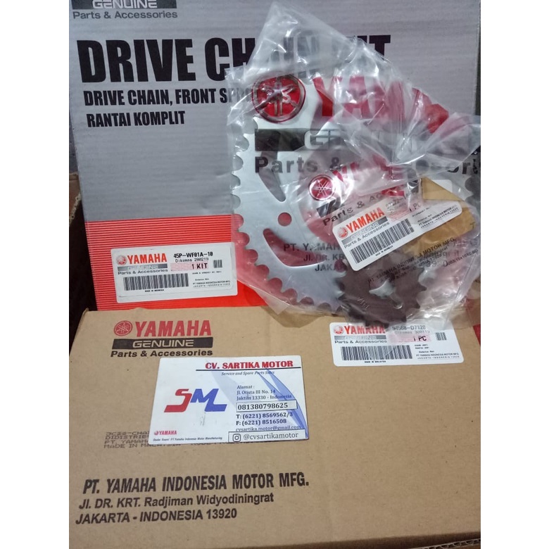 Rantai Kit Byson 45P2 45P-WF01A-10