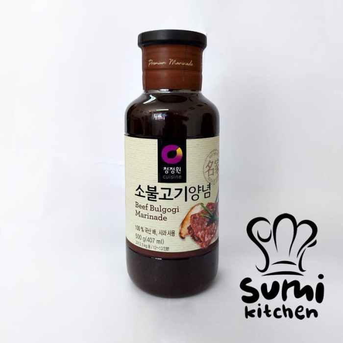 

Ready- Sauce Marinade Beef Bulgogi - Chung Jung One 500Gr