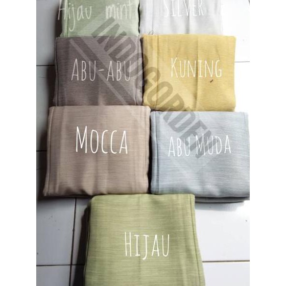 Gorden Blackout Polos Gorden Polos Warna Hijau Pink Cream Hijau Mint  Abu Tua Biru Muda Mocca F82Q